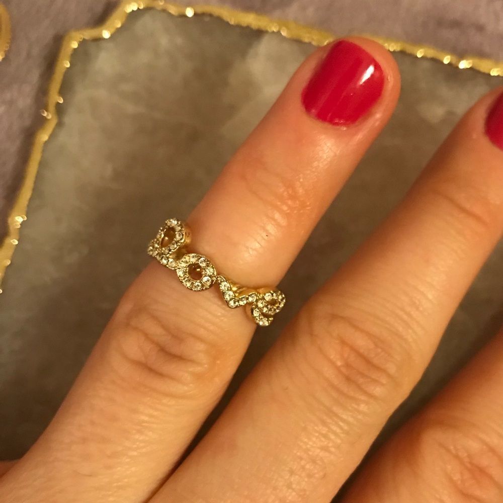 LOVE midi ring